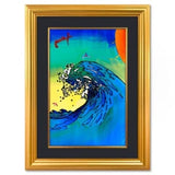 Great Wave - Jingle Ball (Original) by Peter Max, 2009 acrylic on paper