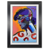 Palm Beach Lady 2010 (Original) by Peter Max, 2010 acrylic and mixed media on paper