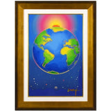 The State of the World Forum 2010 (Original) by Peter Max, 2010 acrylic and mixed media on paper