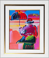 UMBRELLA MAN 2007 (ORIGINAL) BY PETER MAX
