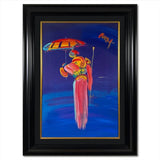 Umbrella Man with Cane (Original) by Peter Max, 2007 acrylic and mixed media on paper