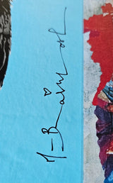 Banana Appetit (Original) by Mr. Brainwash, 2024 silkscreen and mixed media on archival paper — detail 2