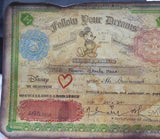 Forever Starts Here (Original) by Mr. Brainwash, 2025 watercolors, acrylic and mixed media on paper — detail 5