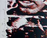 Legend Forever Muhammad Ali (Original) by Mr. Brainwash, 2017 silkscreen and mixed media on archival paper — detail 3
