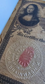 Love Catcher (Original) by Mr. Brainwash, 2023 silkscreen and mixed media on archival paper — detail 3