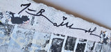 Love Catcher (Original) by Mr. Brainwash, 2023 silkscreen and mixed media on archival paper — detail 2