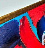 Blushing Beauty I 2007 (Original) by Peter Max, 2007 acrylic and mixed media on paper — detail 3