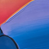 New Horizon 2007 (Original) by Peter Max, 2007 acrylic and mixed media on paper — detail 3