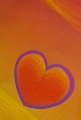 Sunrise 2000 (Original) by Peter Max, 2008 acrylic and mixed media on paper — detail 4