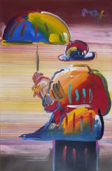UMBRELLA MAN 2010 (ORIGINAL) BY PETER MAX
