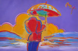Umbrella Man At Sea Ver. 1 (ORIGINAL) BY PETER MAX