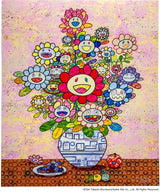 Longing for Zoa Wou-ki's Flower by Takashi Murakami, offset print in 4 colors edition