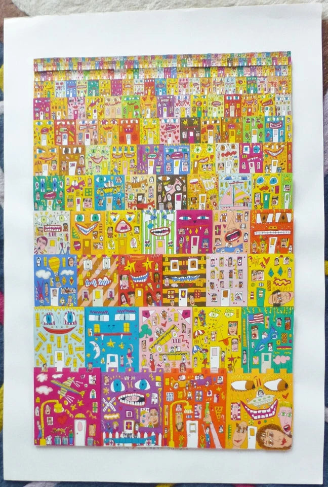Lost In A Concrete Jungle By James Rizzi (1990)