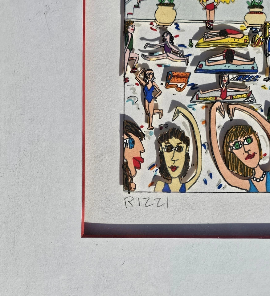 Women Who Work Out By James Rizzi (1989)