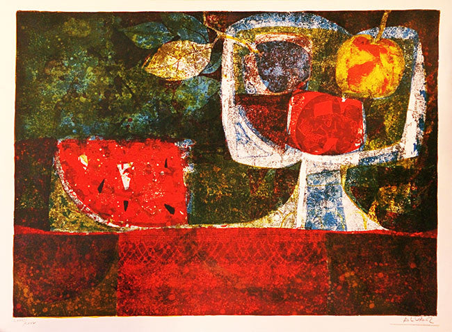 Still Life by Sunol Alvar by Artists Misc., lithograph