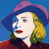Ingrid Bergman FS II.315 by Andy Warhol, 1983 screenprint on Lenox museum board
