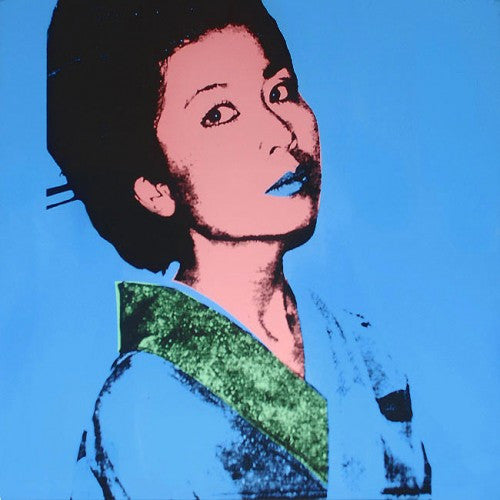 Kimiko FS II.237 by Andy Warhol, 1981 screen print on Stonehenge paper
