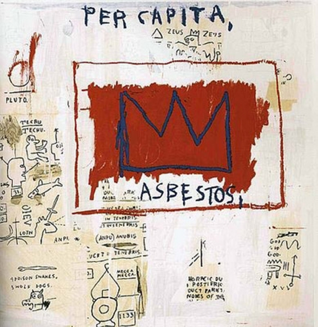 Per Capita, 1982 by Jean-michael Basquiat, 2001 screen print on Lenox museum board