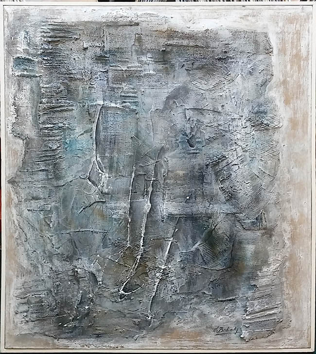 Abstract IV by Eva Bechinsky, 2015 acrylic on canvas
