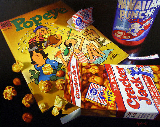 Cracker Jacks by Doug Bloodworth, 2012 acrylic on canvas