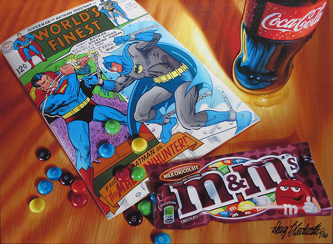 World's Finest by Doug Bloodworth, 2014 giclee, on canvas