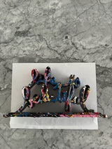 Life Is Beautiful (Drip Variant) by Mr. Brainwash, 2020 cast resin, thermal coated multi-color drip