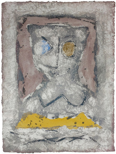 Pink Lady by Pierre-marie Brisson by Artists Misc., carborundum etching