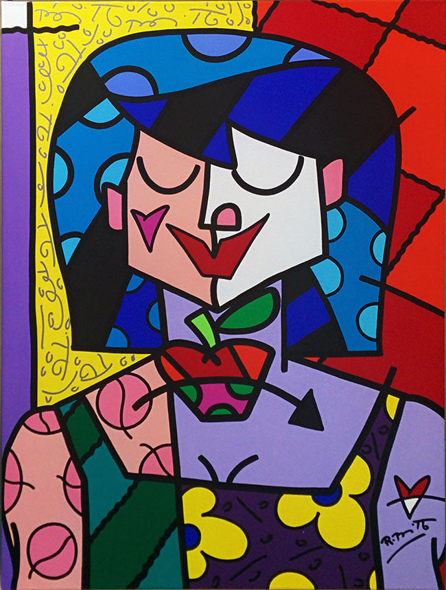 Arthur's Girl by Romero Britto