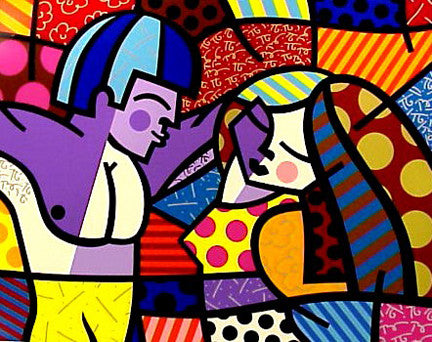 First Love by Romero Britto