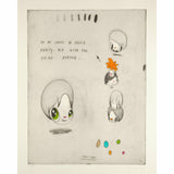 First Look (Hand Finished) by Javier Calleja, 2021 soft ground & etching on 300 gr off-white Arches velin paper, hand…