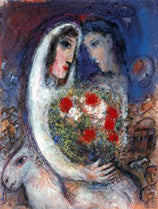 Marriage by Marc Chagall, lithograph on heavy archival wove pape