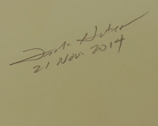 Soft Watches Half Asleep by Salvador Dali, 1971 lithograph — detail 2