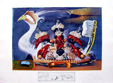Soft Watches Half Asleep by Salvador Dali, 1971 lithograph