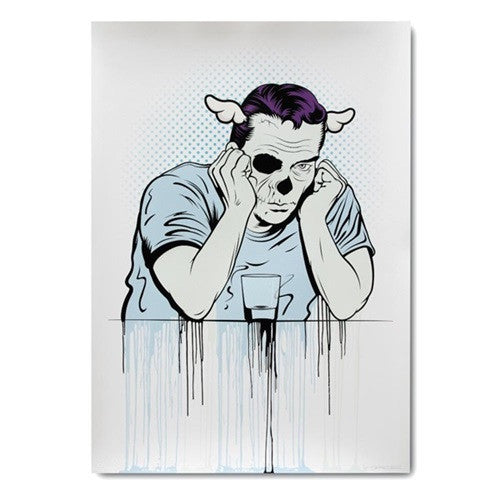 Left for Dead by D*face, screen print