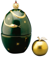 Devil's Egg by Theo Tobiasse, 1986 paradise green enamel on crystal — detail 3