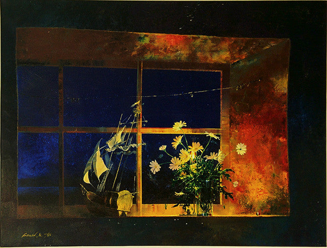 Candlelight by Michael Gorban, giclee, on canvas