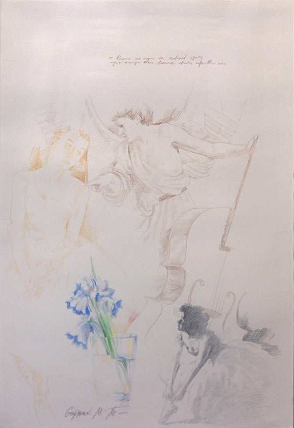 Untitled Water Color by Michael Gorban, water color on paper