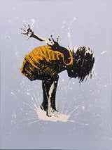 Splash by Grafter, 2016 mixed media on canvas