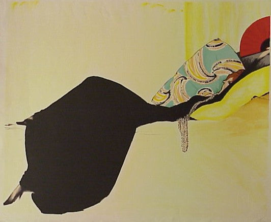Dolce Farniente by Rene Gruau, lithograph on Arches paper