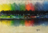 Rainbow Reflection by Alfred Hernandez by Artists Misc., 2015 mixed media — detail 2
