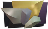 Winged City by Charles Hinman, 1983 acrylic on canvas