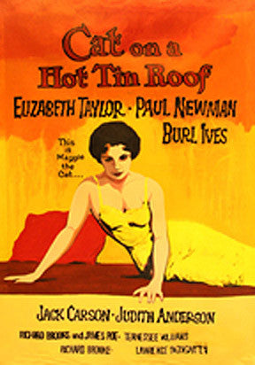 Elizabeth Taylor - Cat on a Hot Tin Roof by Artists Misc.