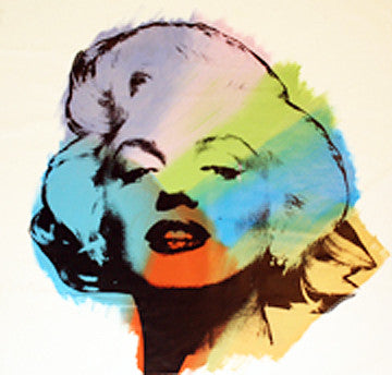 Marilyn - Rainbow by Steve Kaufman