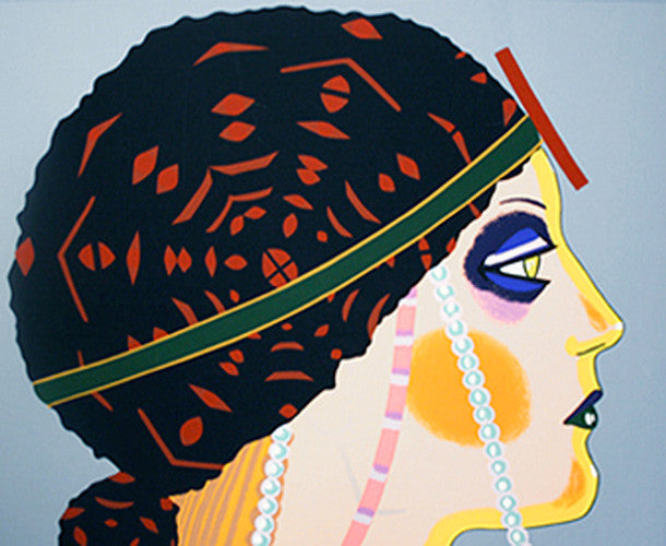 Doctors Wife by Kiki Kogelnik, 1979 serigraph