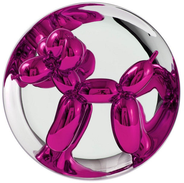 Balloon Dog (Magenta) by Jeff Koons, 2016 porcelain