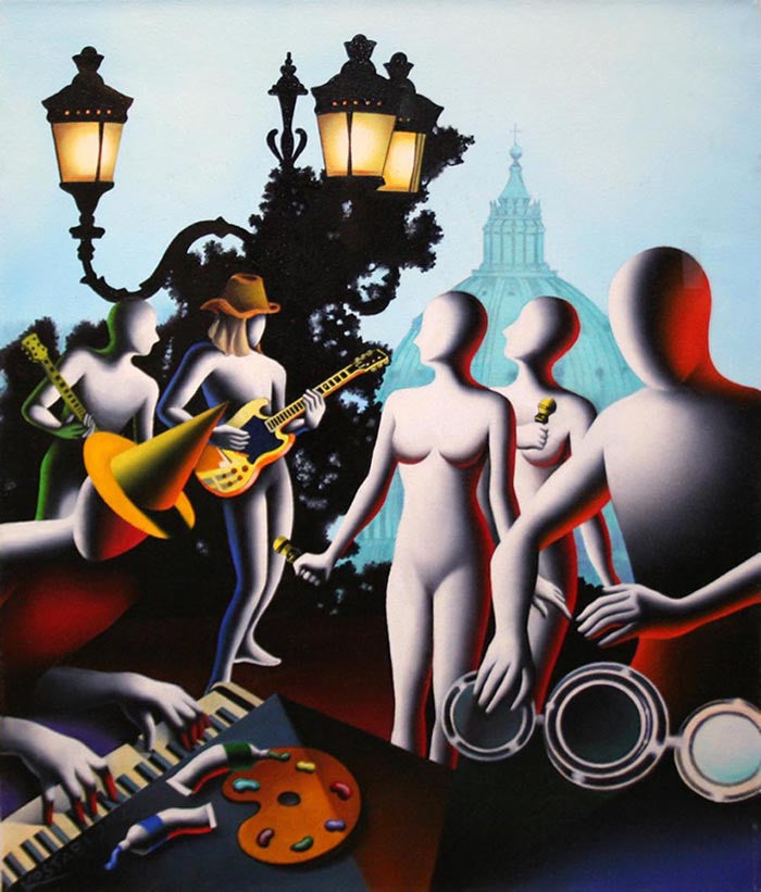 Modulating the Infinite by Mark Kistabi by Artists Misc.