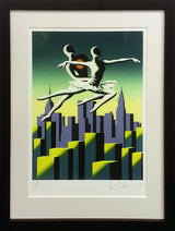 Top Floor Terpsichore by Mark Kostabi, 2014 giclee on hand made cotton paper