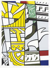 Bicentennial Print by Roy Lichtenstein, 1975 lithograph
