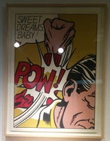 Sweet Dreams Baby! by Roy Lichtenstein, 1965 screenprint, on heavy, smooth, white wove pape — detail 2