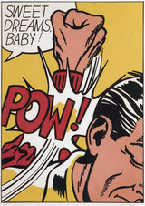 Sweet Dreams Baby! by Roy Lichtenstein, 1965 screenprint, on heavy, smooth, white wove pape